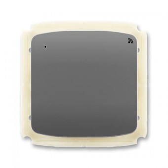 vysílač RF signálu s krátkocestným ovladačem, nástěnný, 868 MHz, kouřová šedá, design TANGO